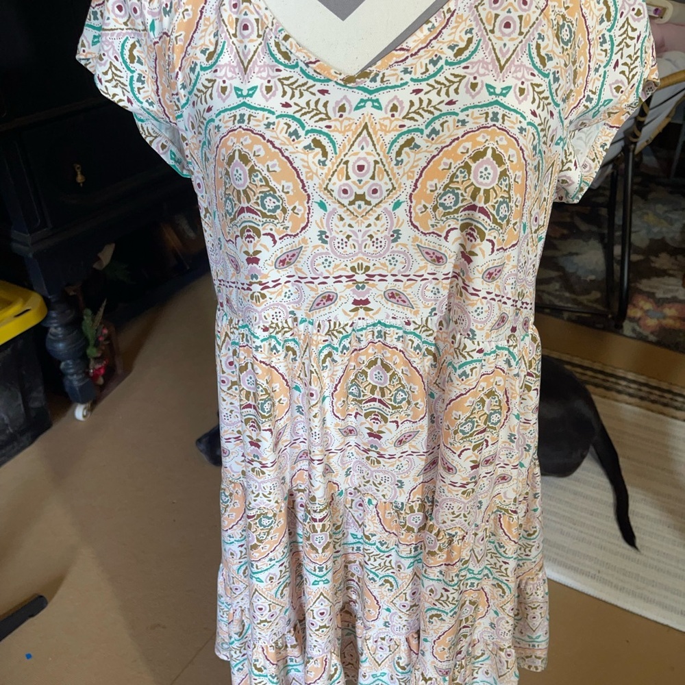 So (Kohl's) Multicolor Paisley Dress